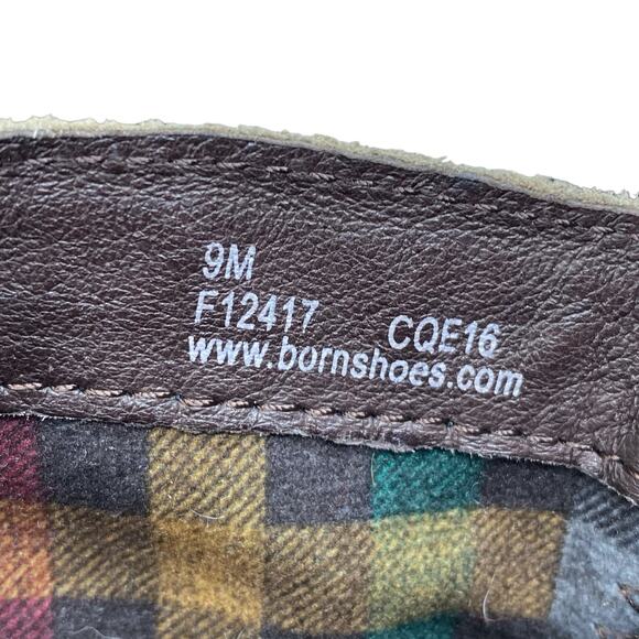 Born Women's Ouvea Brown Leather Braided Ankle Boots Size US 9 - Picture 10 of 11